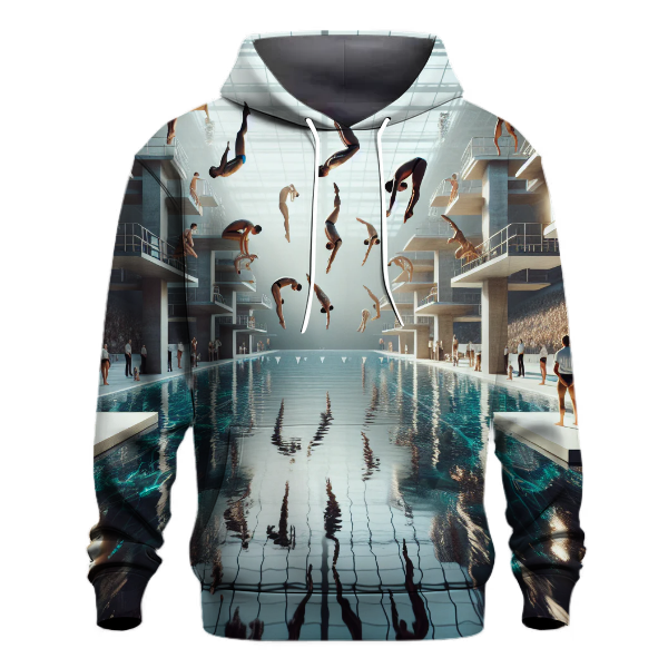Diving Pool Splash Hoodie