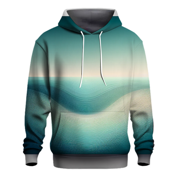 Mystic Ocean Mist Gradient Hoodie