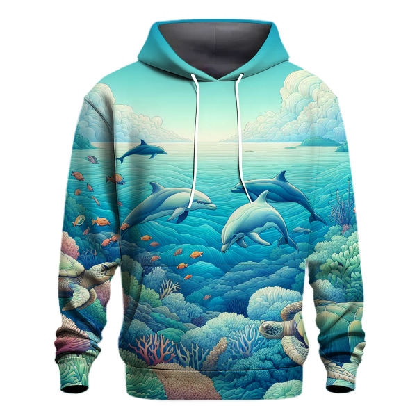 Charming Oceanic Dreams Hoodie