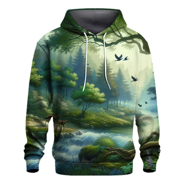 Harmonious Nature Retreat Hoodie
