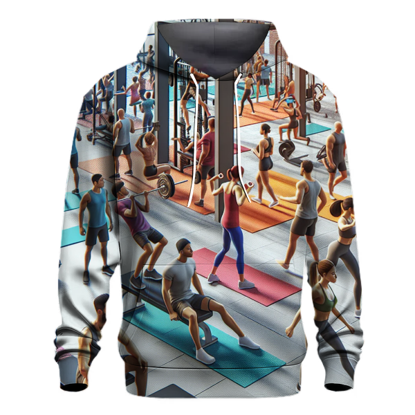 Gym Fitness Enthusiast Hoodie