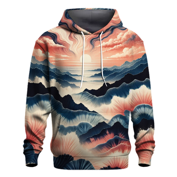 Coastal Sunset Breeze Hoodie