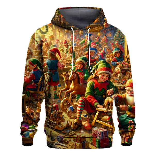 Elf and Toy Workshop Adventure Hoodie
