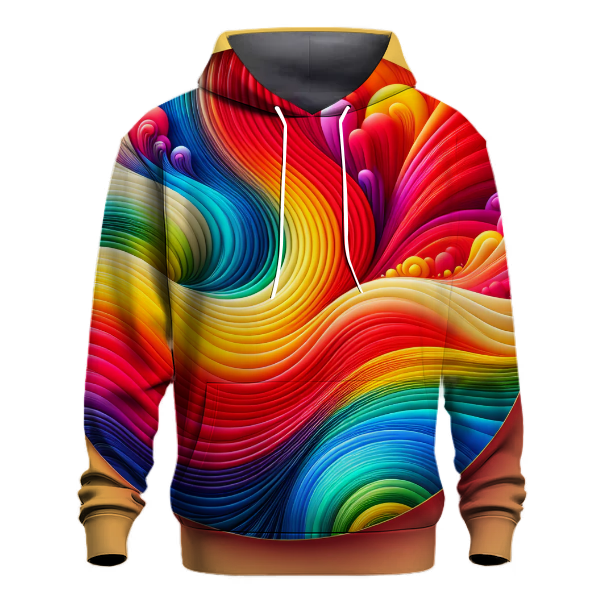 Electric Rainbow Shift Hoodie