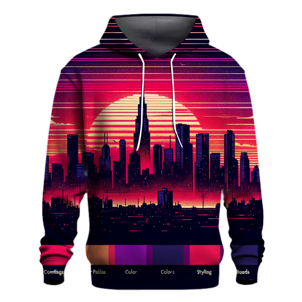 Sunset Cityscape Hoodie