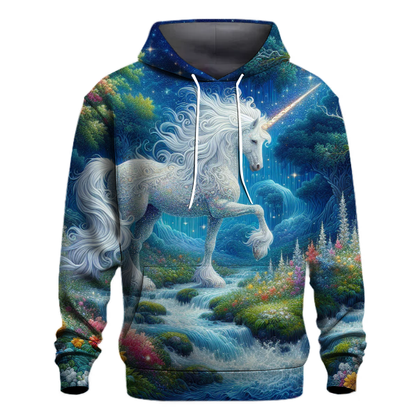 Majestic Unicorn Fantasy Hoodie