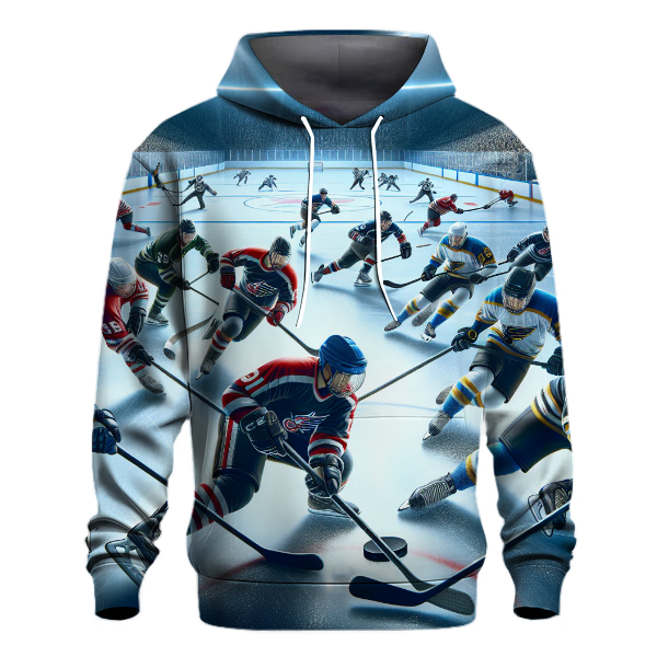 Ice Hockey - Puck Battle Hoodie