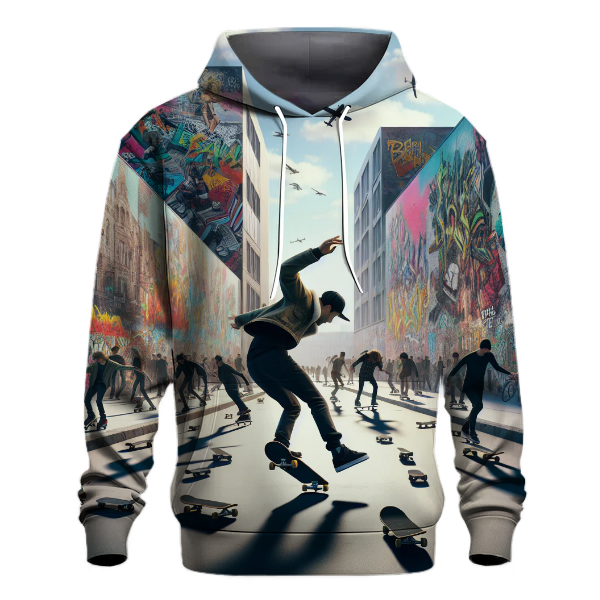 Skateboard Urban Motion Hoodie