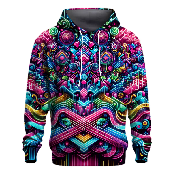 Rave Party Graphics Hoodie