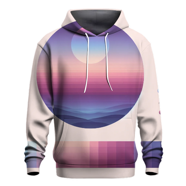 Floral Twilight Shift Hoodie