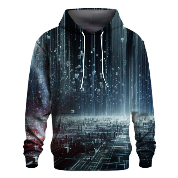 Digital Rain Matrix Hoodie