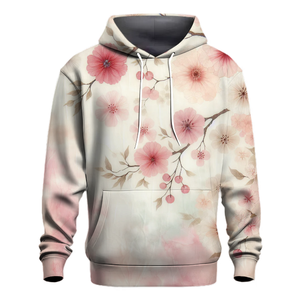 Cherry Blossom Dream Tie-dye Hoodie