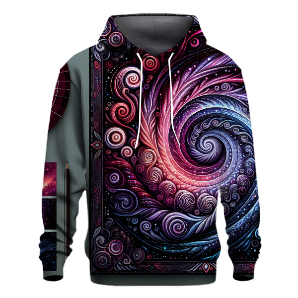 Galactic Spiral Gradient Hoodie