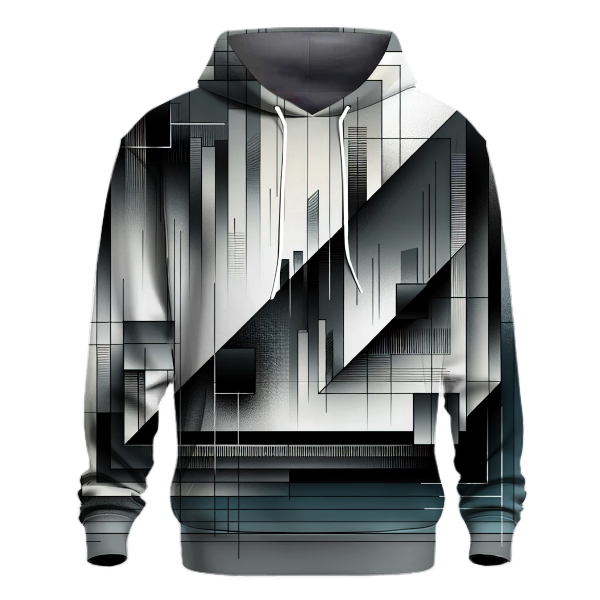 Industrial Steel Gradient Design Hoodie