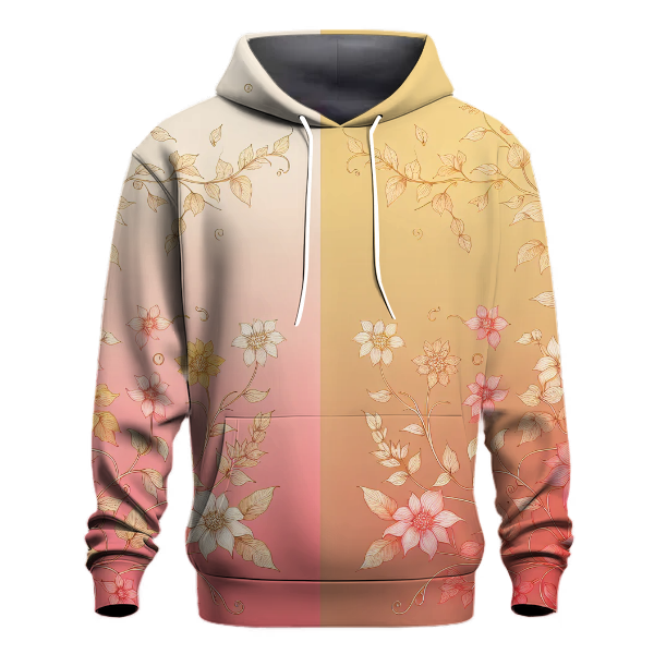 Floral Reverie Gradient Hoodie