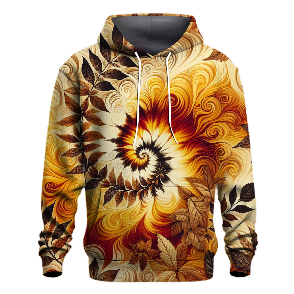 Golden Autumn Embrace Hoodie