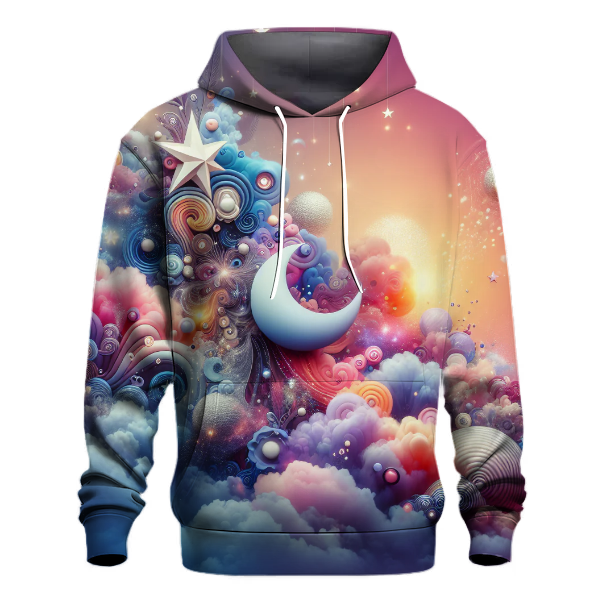 Retro Bohemian Dreamscape Hoodie