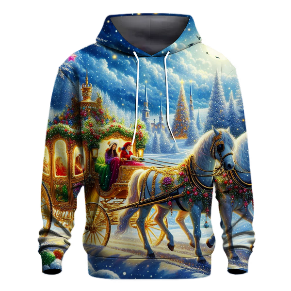 Joyful Christmas Carriage Ride Hoodie