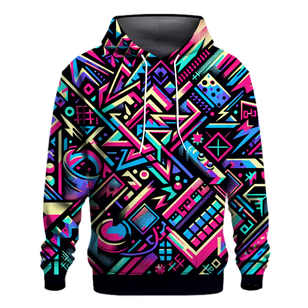 Neon Graffiti Hoodie