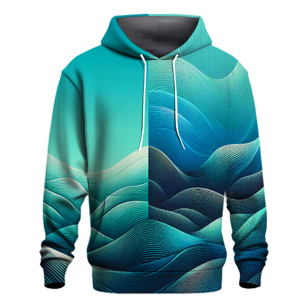 Tropical Ocean Wave Blend Hoodie