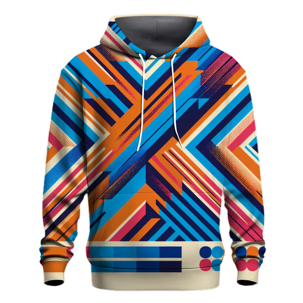 Retro Zigzag Flash Hoodie