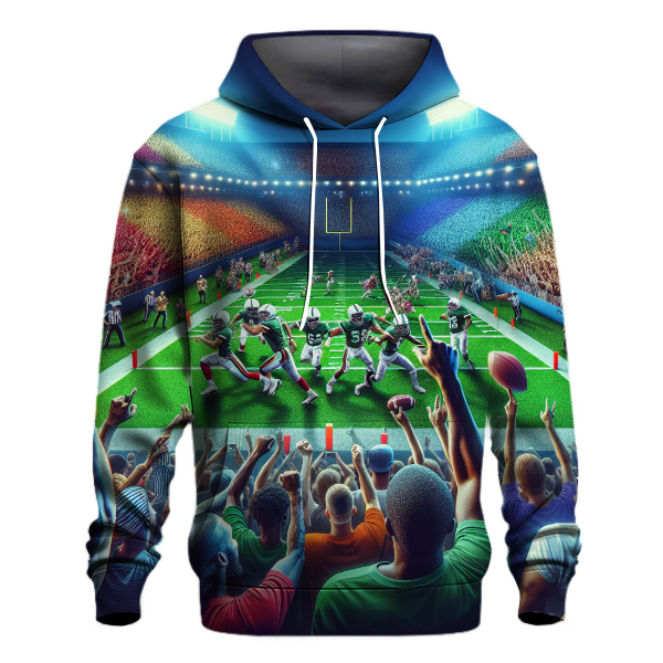 Football Field Victory Hoodie