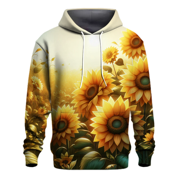 Radiant Sunflowers Hoodie