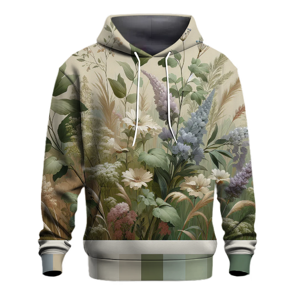 Charming Earthy Floral Hoodie