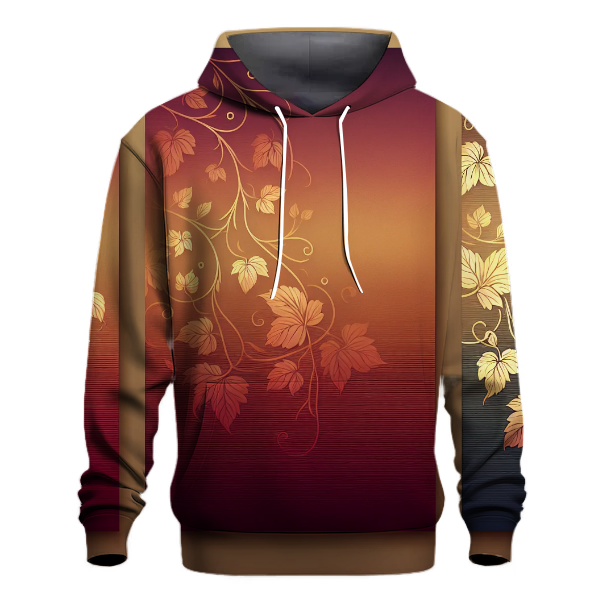 Vibrant Vineyard Vista Hoodie