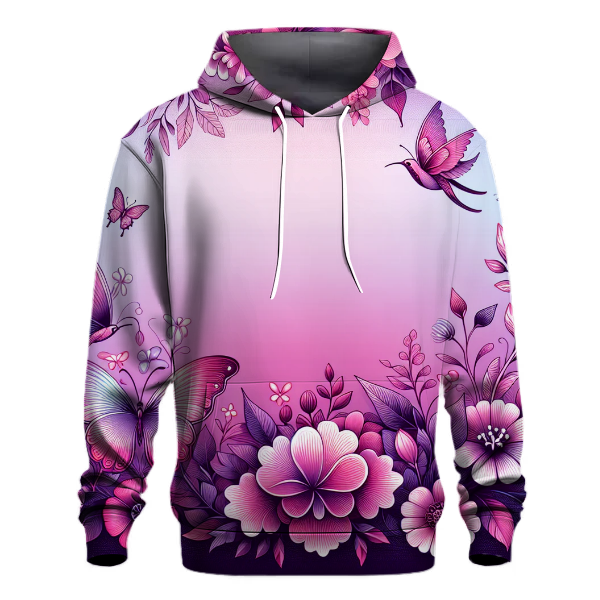 Electric Garden Gradient Hoodie
