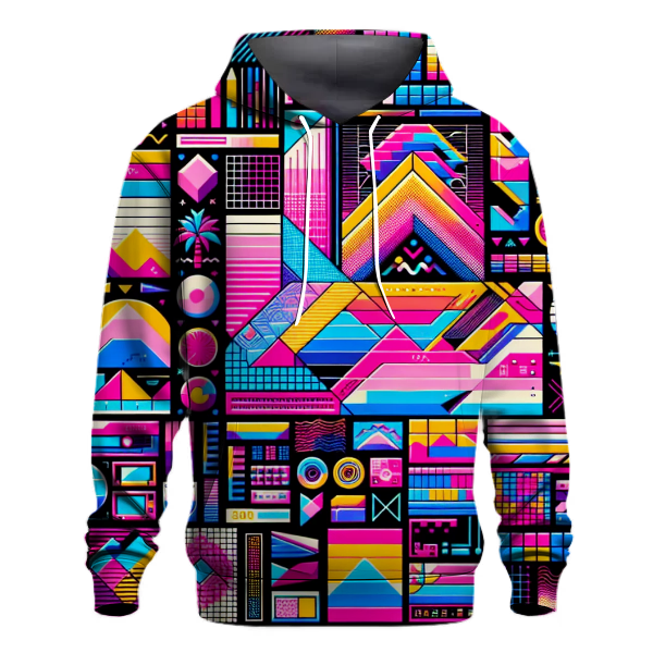 Digital Retro Fusion Hoodie