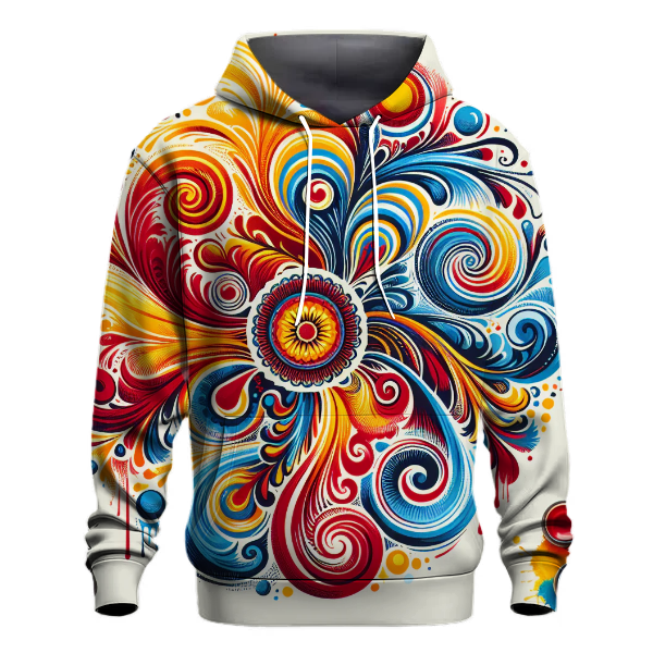 Color Burst Hoodie