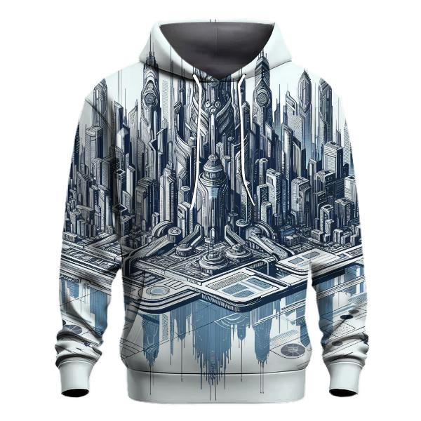 Futuristic Skyline Fantasy Hoodie