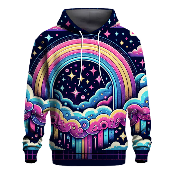 Neon Dreams and Fantasies Hoodie