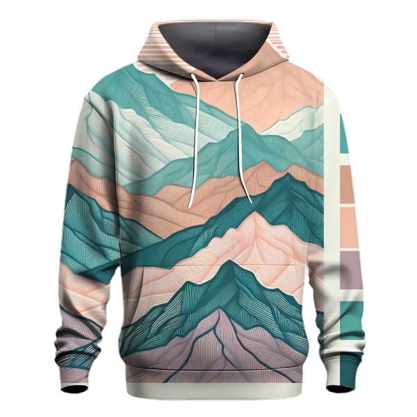 Mellow Mountain Ranges Hoodie