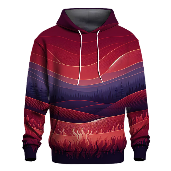 Dusk Ember Gradient Hoodie