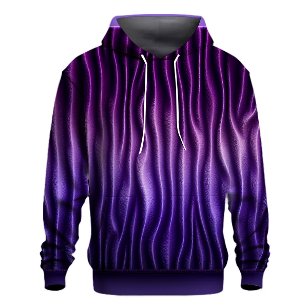Royal Purple Velvet Hoodie