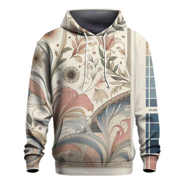 Ethereal Floral Whispers Hoodie