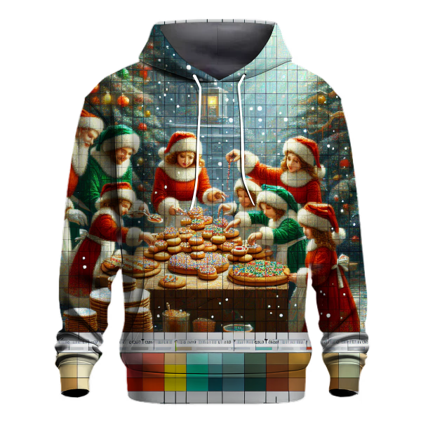 Charming Christmas Cookie Decorators Hoodie