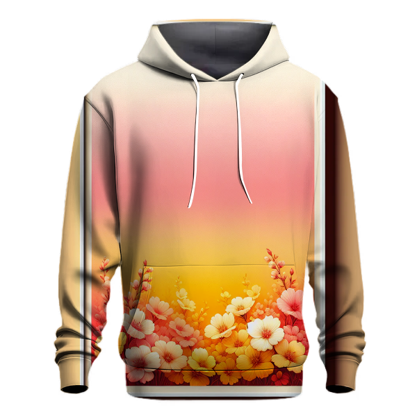 Charming Floral Fade Hoodie