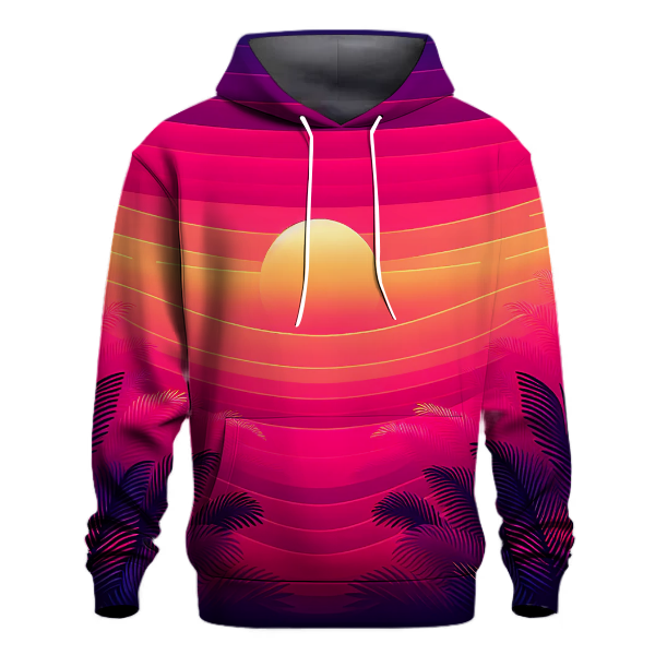 Sunset Island Gradient Hoodie