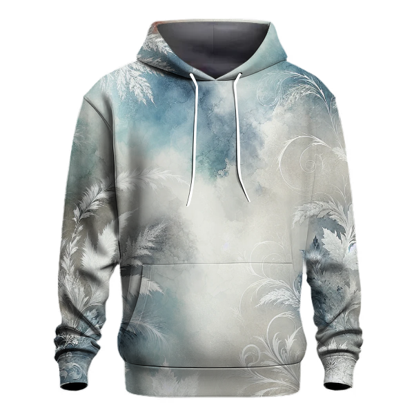Frosted Leaves Tie-Dye Hoodie