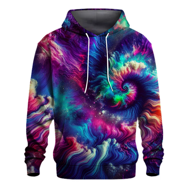 Funky Galaxy Tie-Dye Hoodie