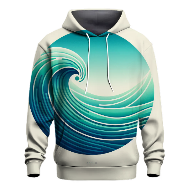 Oceanic Bliss Gradient Hoodie
