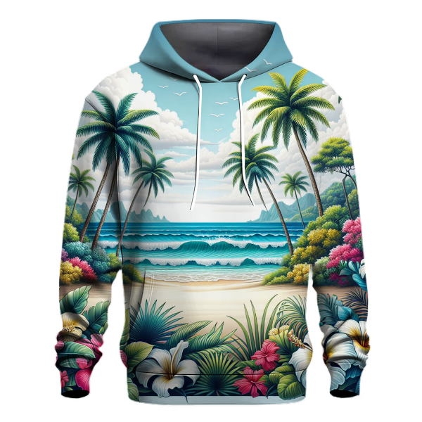 Charming Tropical Paradise Hoodie