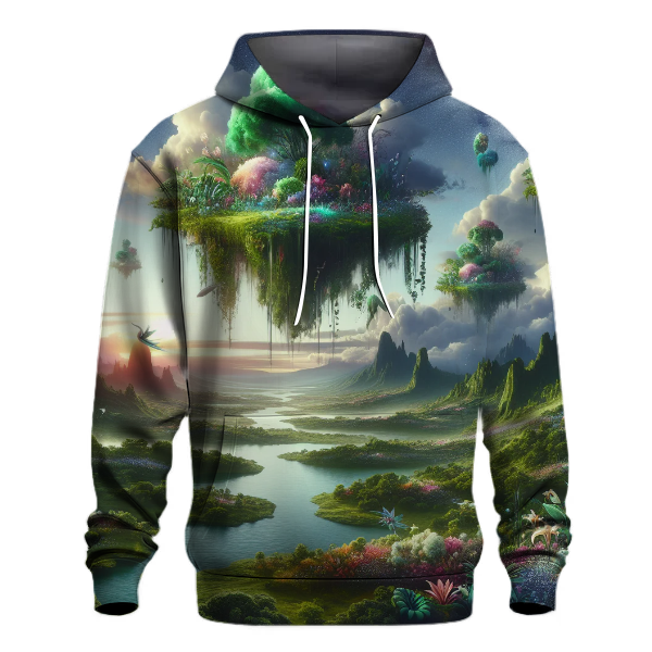 Ethereal Fantasy Landscapes Hoodie