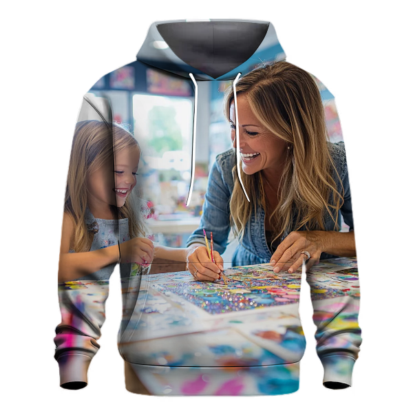 A Day of Creativity Crafting Together Hoodie