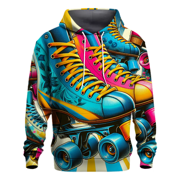Classic 80s Roller Skates Hoodie