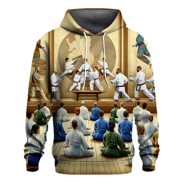 Focused Martial Arts Discipline Hoodie