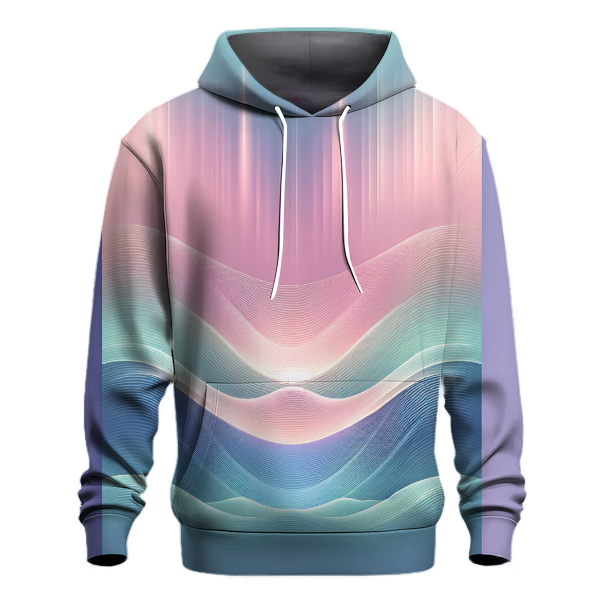 Blush Aurora Gradient Hoodie